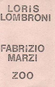 Loris Lombroni & Fabrizio Marzi - Zoo (1979).jpg