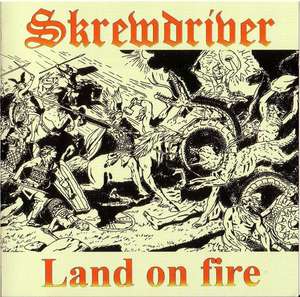 Skrewdriver - Land on fire - Front+Inlay.jpg
