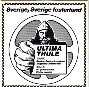 Ultima Thule - Sverige, Sverige Fosterland (EP).jpg